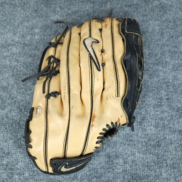 Nike Diamond Elite Edge 14 Inch Baseball Glove Black Tan RHT BF1352-021 - Picture 2 of 14